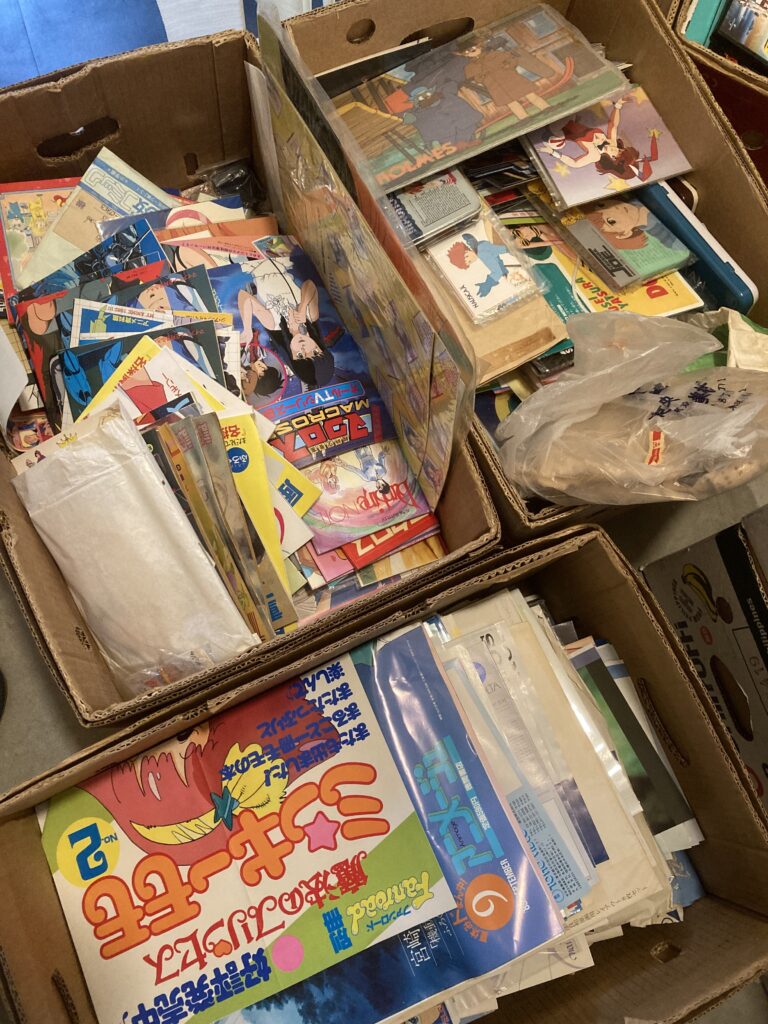 買取実績　８０年代アニメ　キャラクターグッズ　ミンキーモモ　ナウシカ　名探偵ホームズ