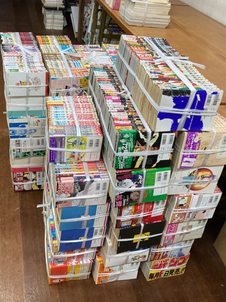 買取実績　コミック　大量一括買取