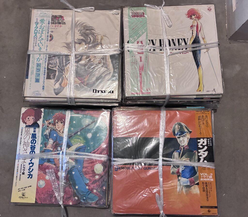 買取、80年代アニメ、当時物、レコード、LP