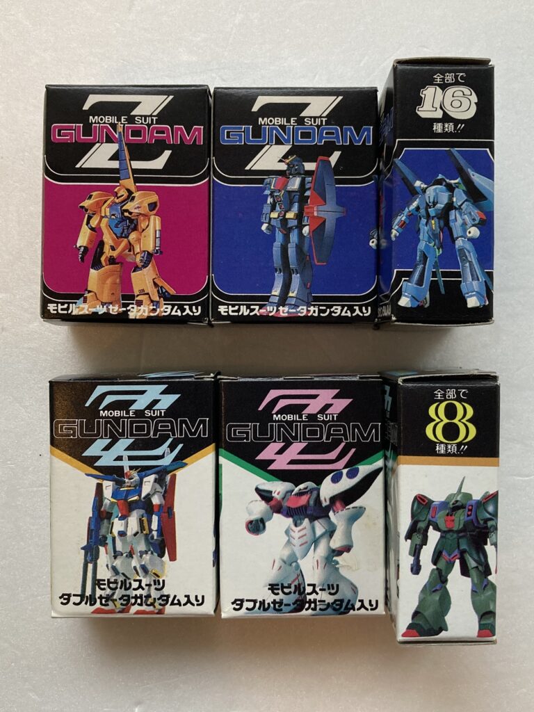 買取、食玩、森永チョコスナック、ガンプラ、機動戦士Zガンダム、機動戦士ガンダムZZ