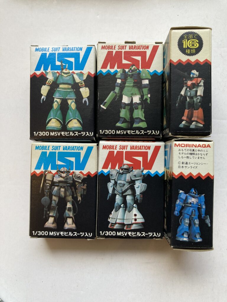 買取、食玩、森永チョコスナック、ガンプラ、機動戦士ガンダム、MSV