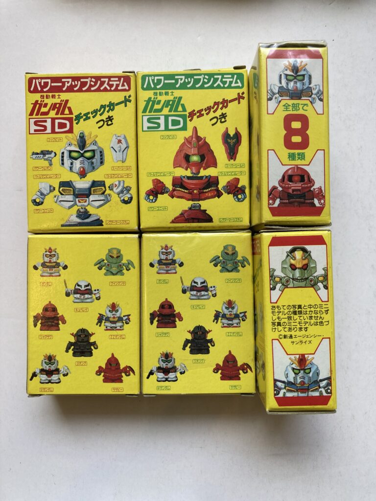 買取、食玩、森永チョコスナック、ガンプラ、SDガンダム